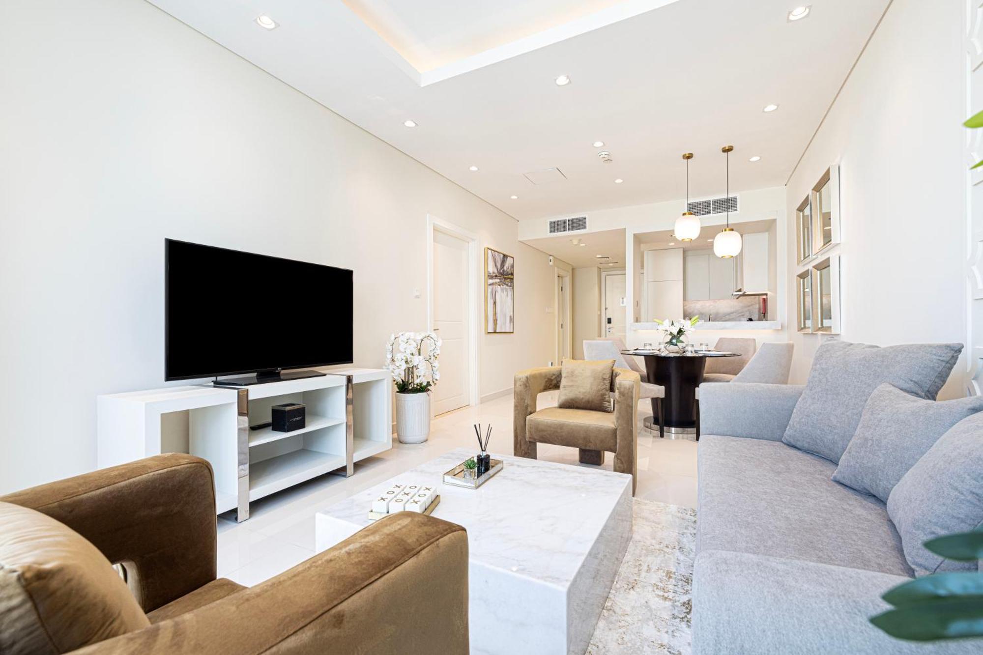 Apartamento Magnificent - Damac Distinction Downtown Dubái Exterior foto